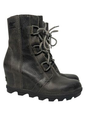 SOREL Joan of Arctic II Wedge Waterproof Lug Sole Booties 7